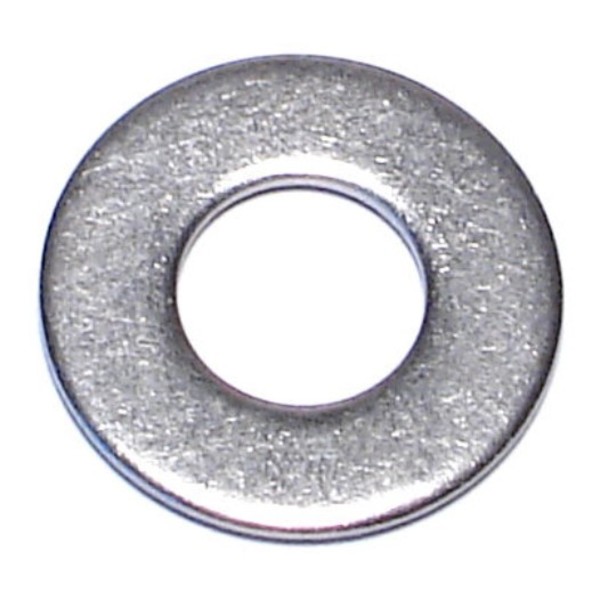 Midwest Fastener Flat Washer, Fits Bolt Size #14 , 18-8 Stainless Steel 100 PK 05323